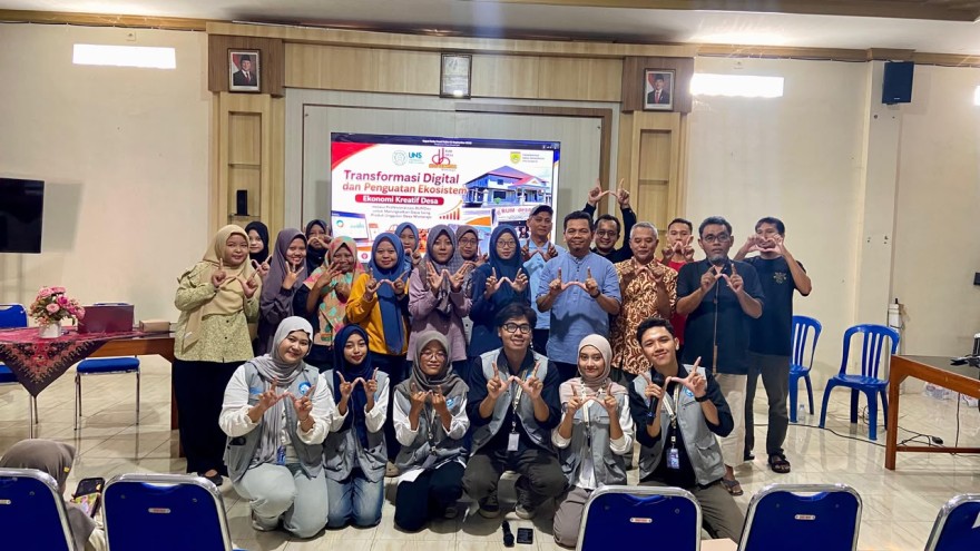 Desa Wonorejo Percepat Transformasi UMKM Digital Bersama UNS, Wujudkan Ekonomi Desa yang Berdaya Saing dan Berkelanjutan